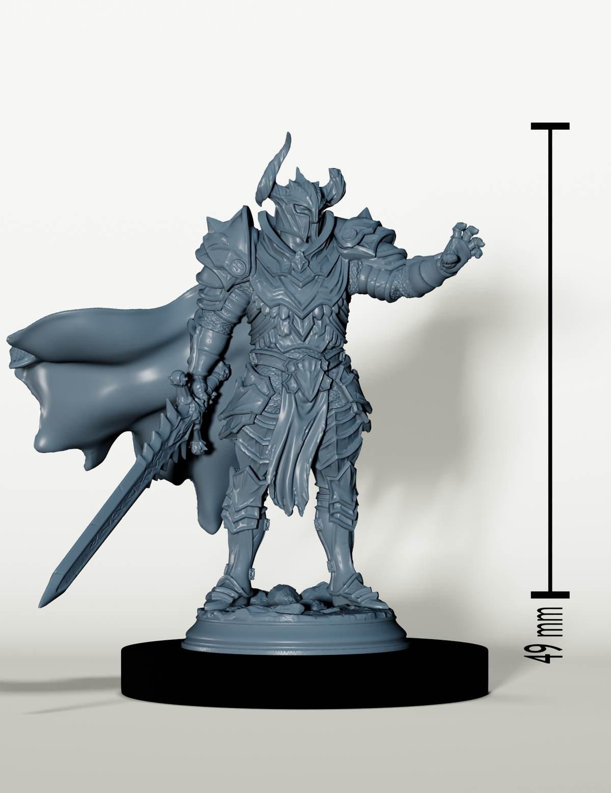 Paladin Déchu Elfe - Le Fléau de Cendre