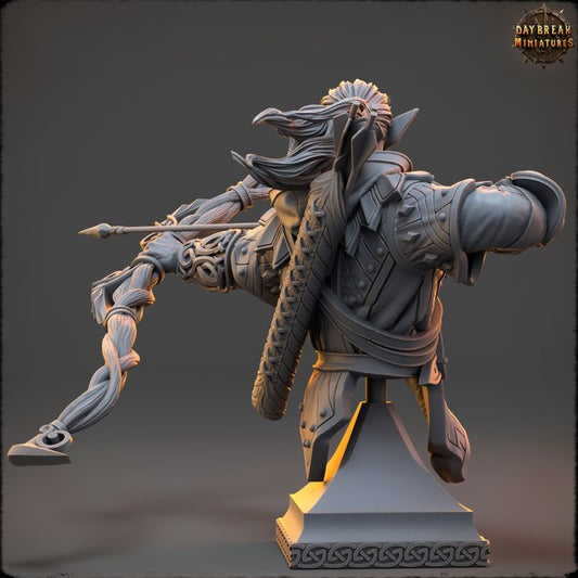 Buste d’archer elfe