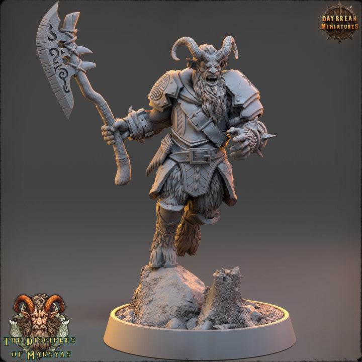 Set guerriers satyres