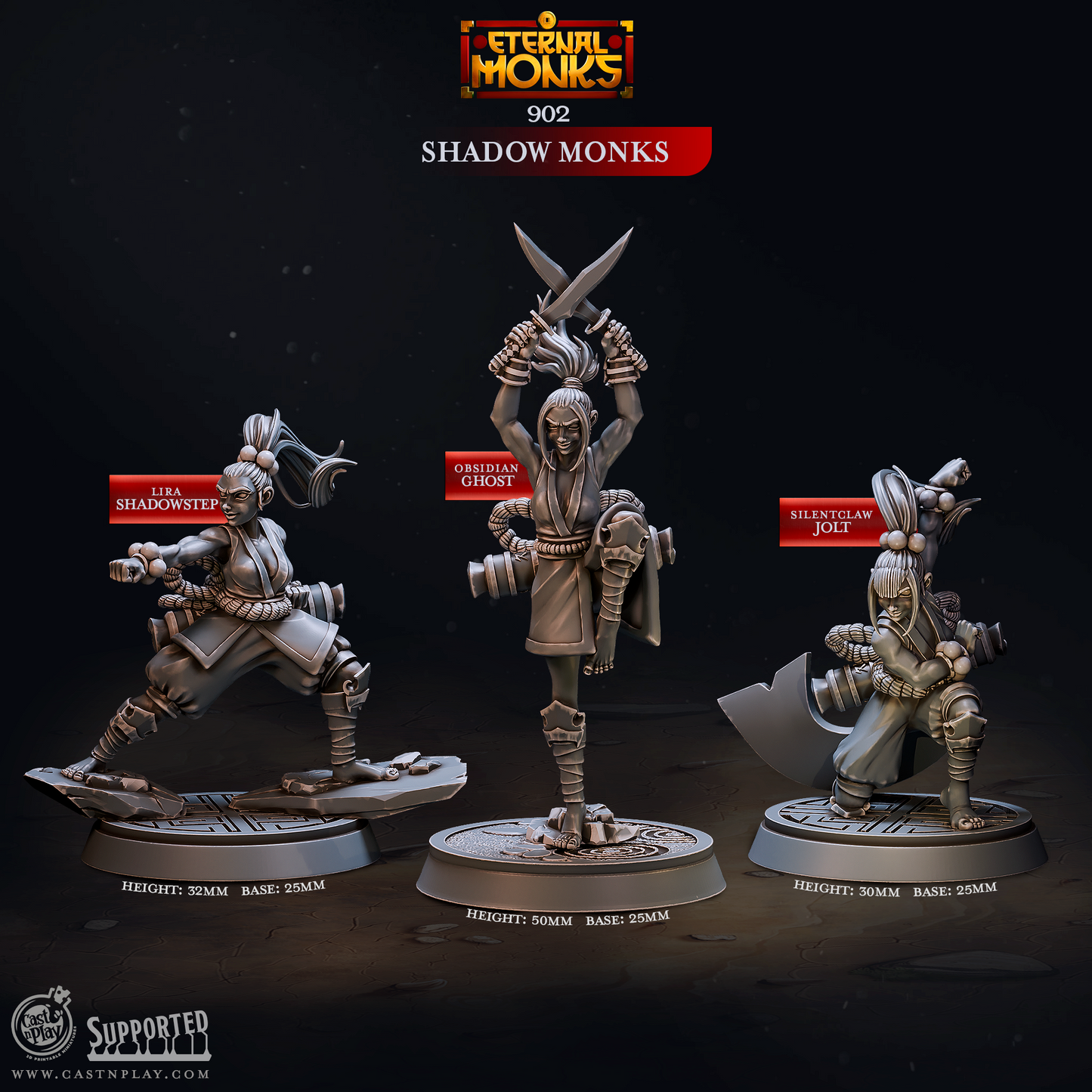 Set monks de toute race
