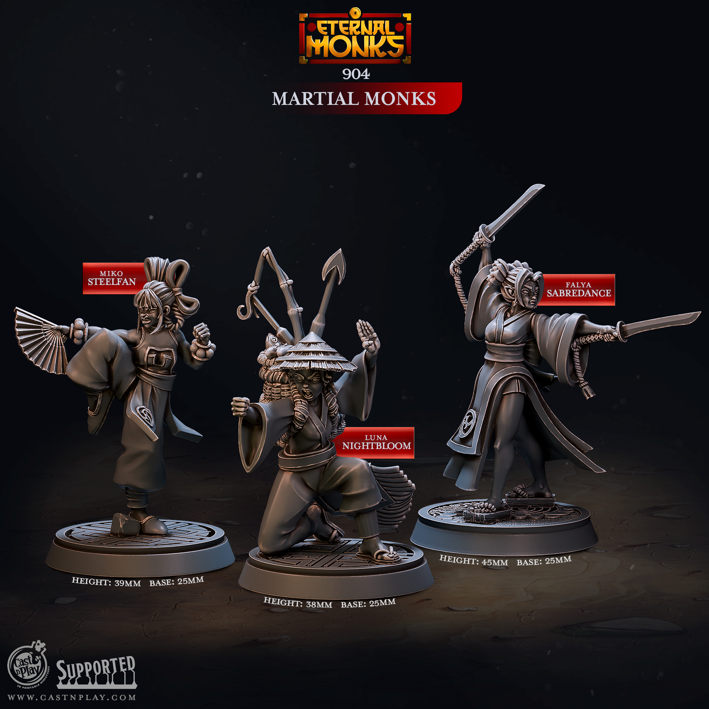 Set monks de toute race