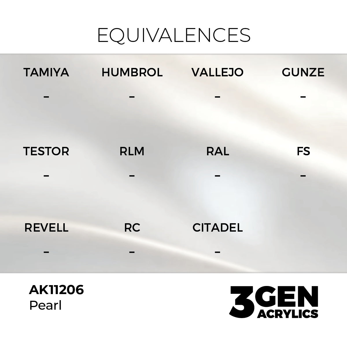 Pot de peinture AK 3GEN AK11206 Pearl - Nacré 18 ml, detail 1