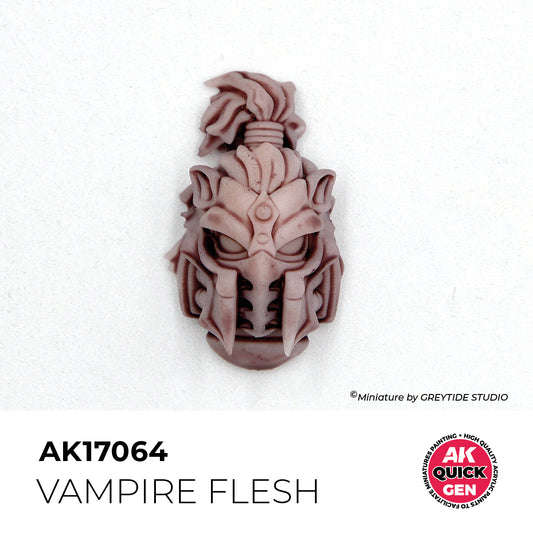 Pot de peinture AK Quick Gen AK17064 Vampire Flesh - Chair Vampire 18 ml, détail 1