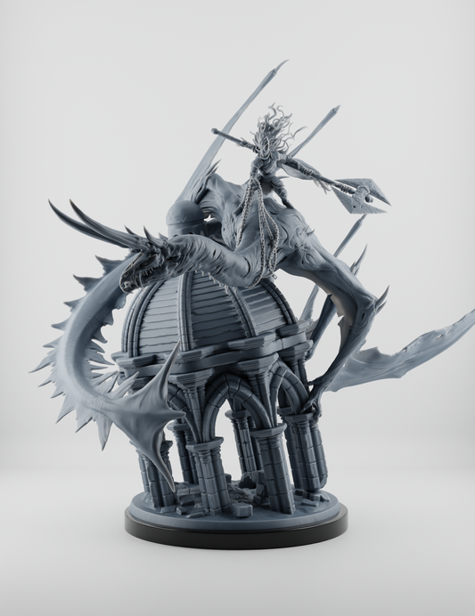 Dragon Ancien et Chevalier Maudit