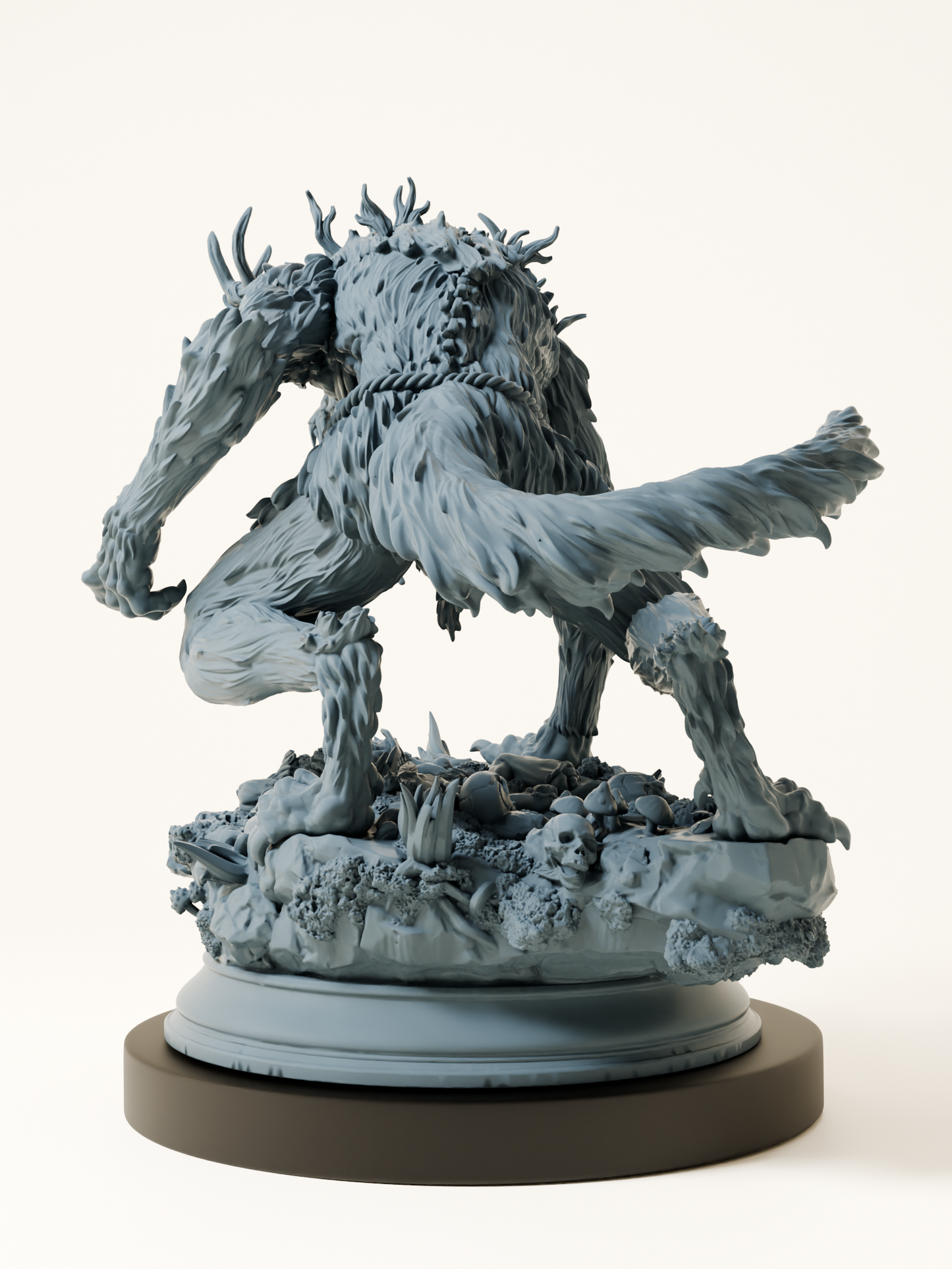 Monstre lycanthrope cornu