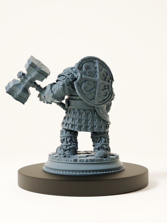 Clerc nain élémentaire de terre