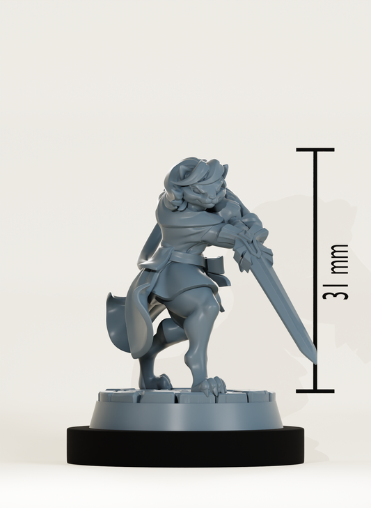 Set Chats et pnj - catfolk