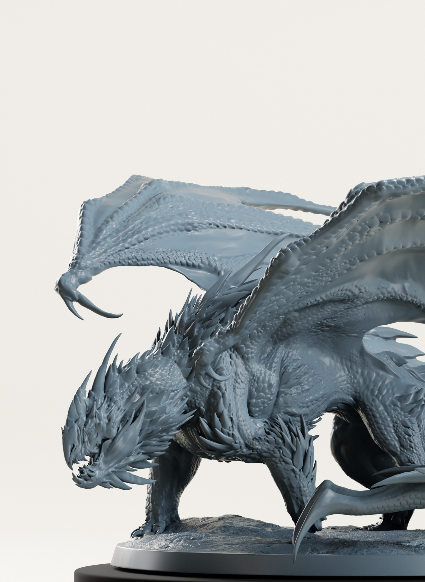 Dragon chromatique blanc