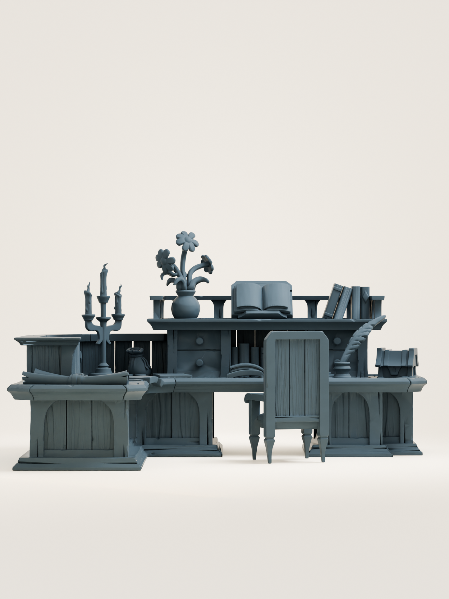 décor complet d'une taverne