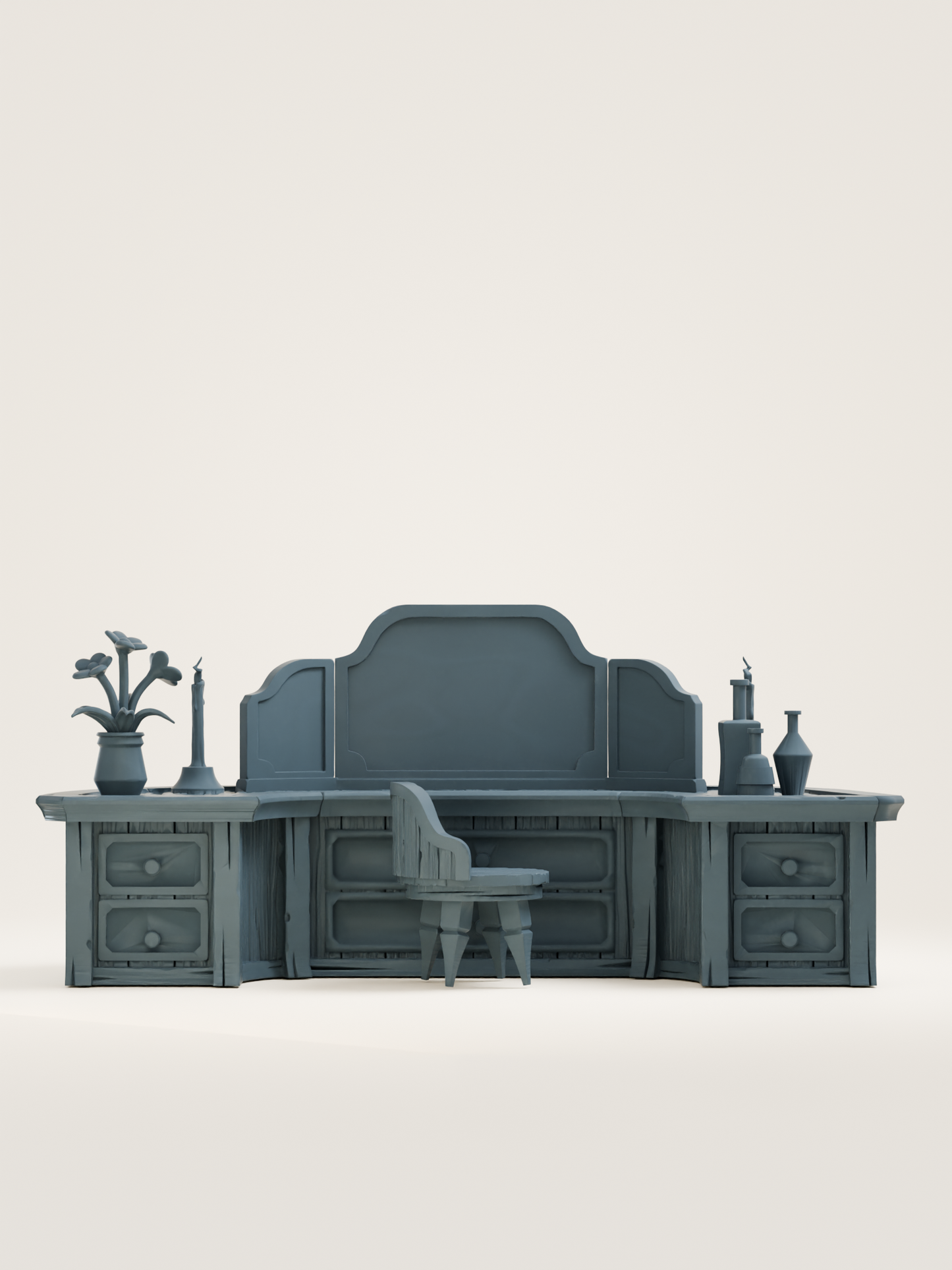 décor complet d'une taverne