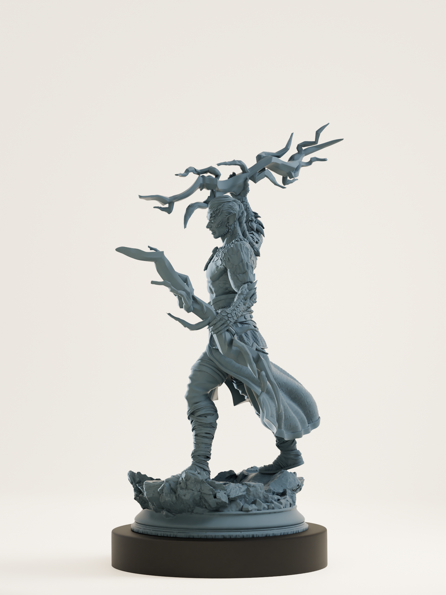 drakeide Demi-Dragon Sorcier