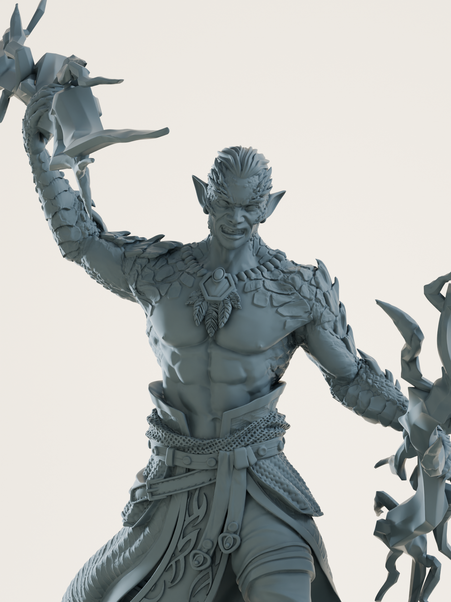drakeide Demi-Dragon Sorcier
