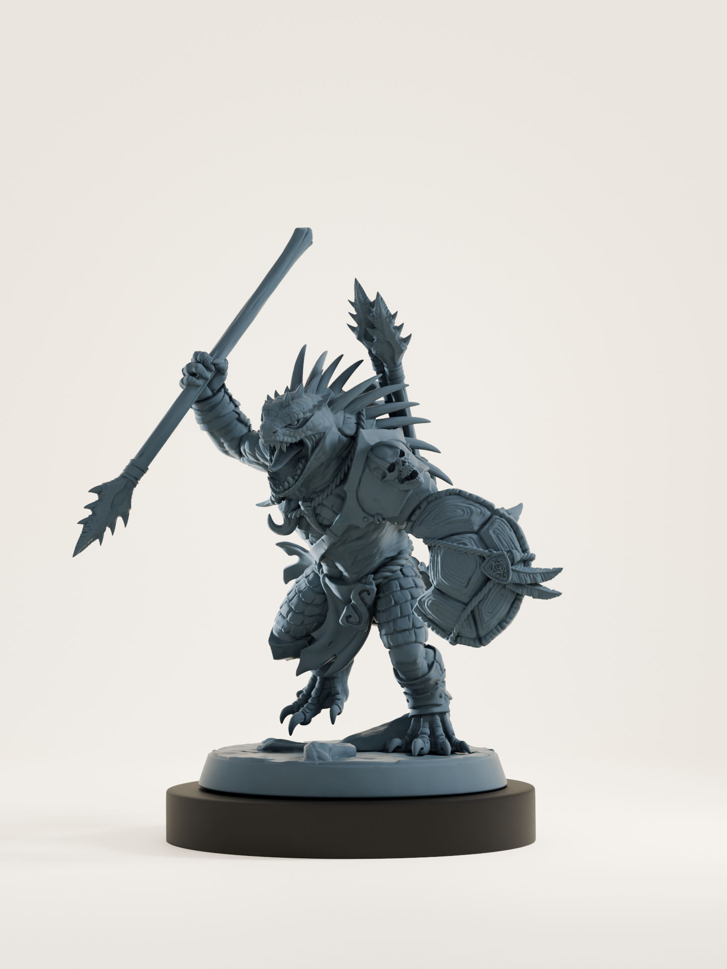 Set hommes-lézards des marais