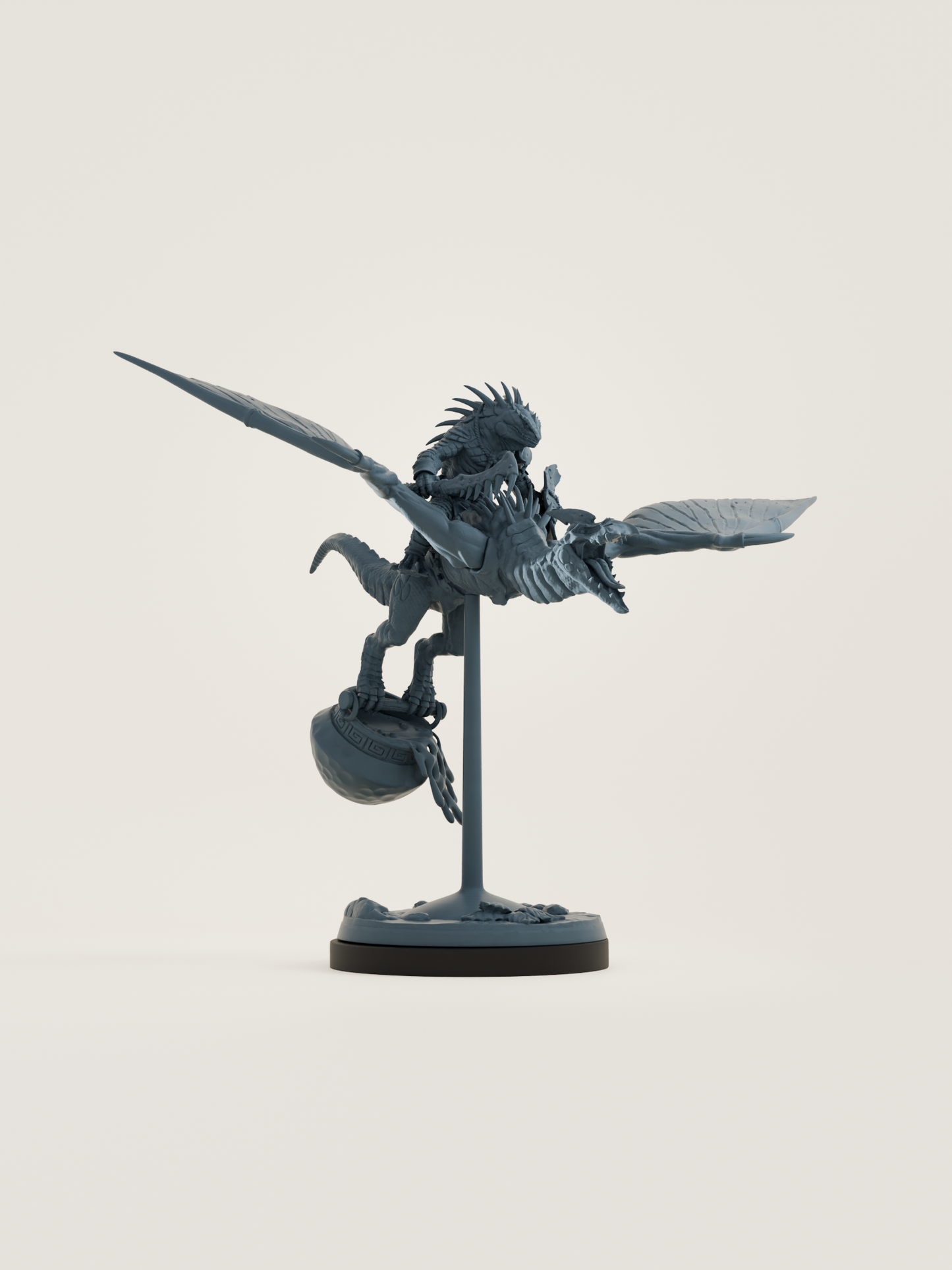 Set hommes-lézards des marais