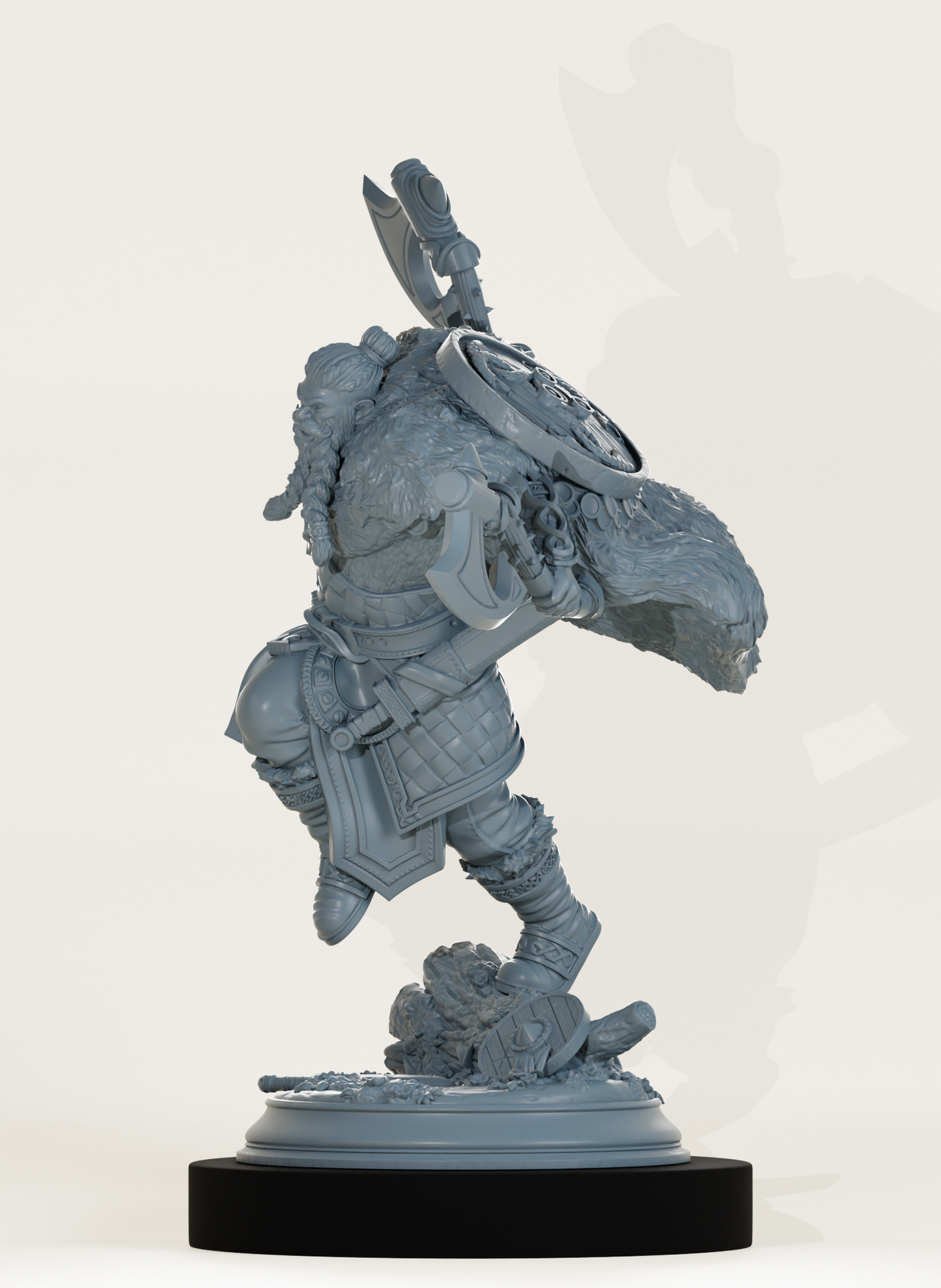 Guerrier nordique enragé