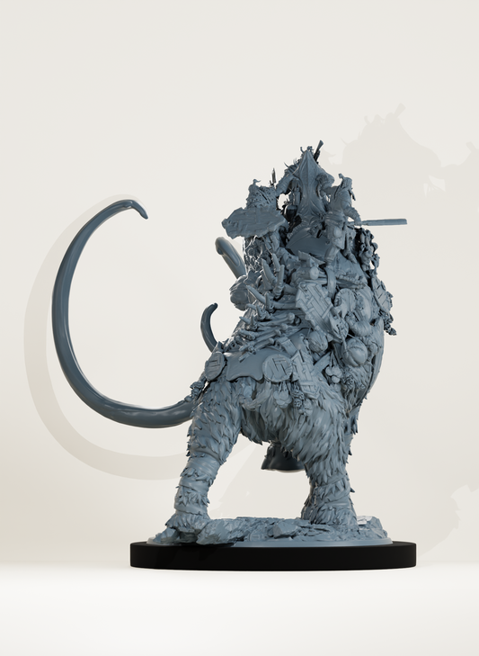 Orcs sur mammouth de guerre