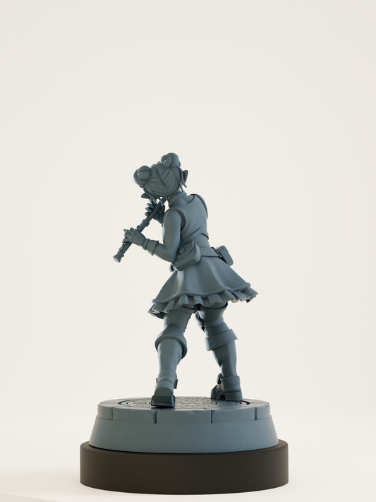 Set bardes avec flute