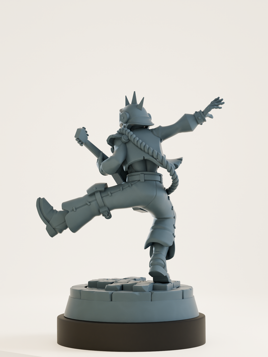 Set bardes avec lute