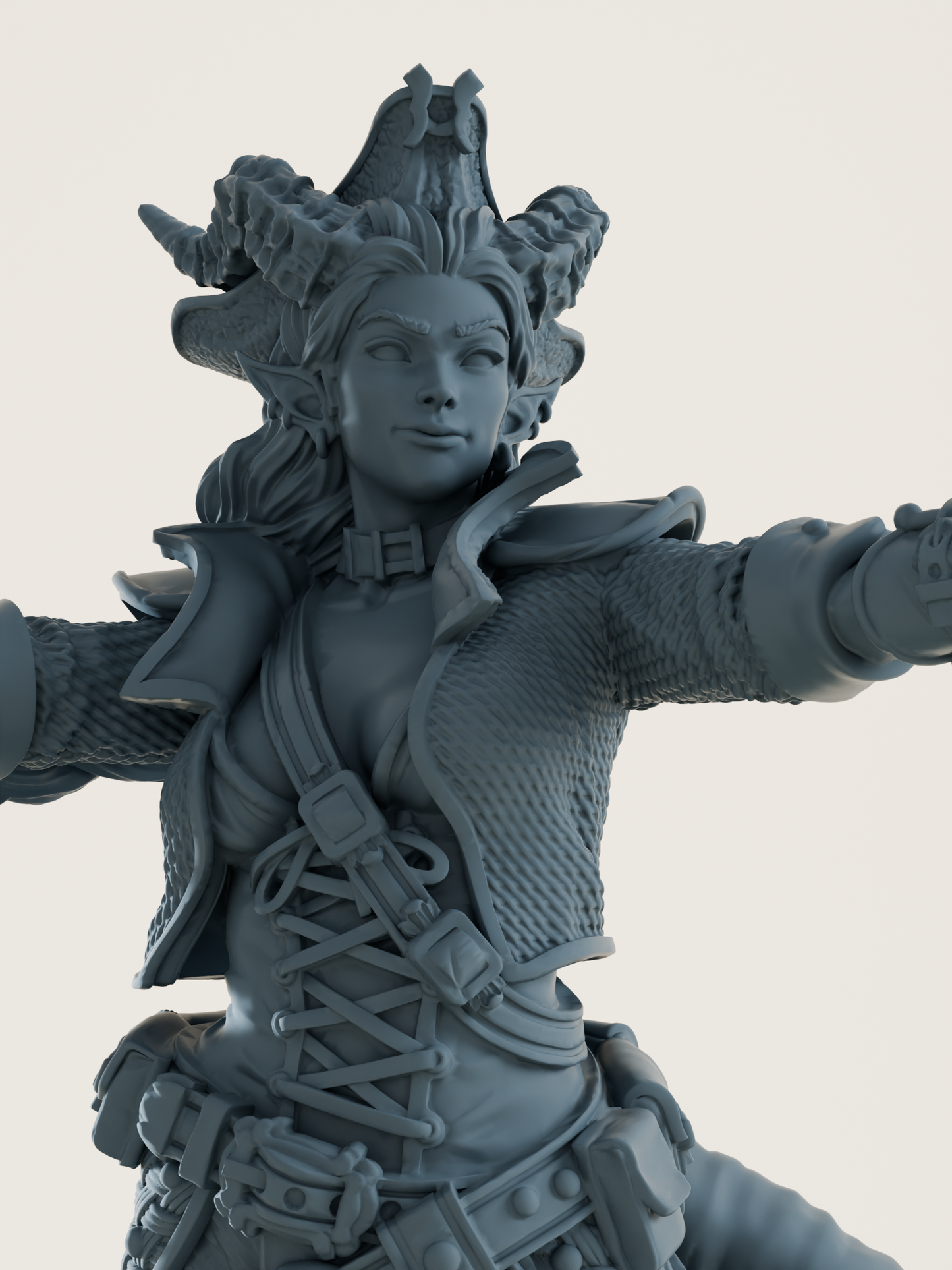 Nosemienne pistolera pirate
