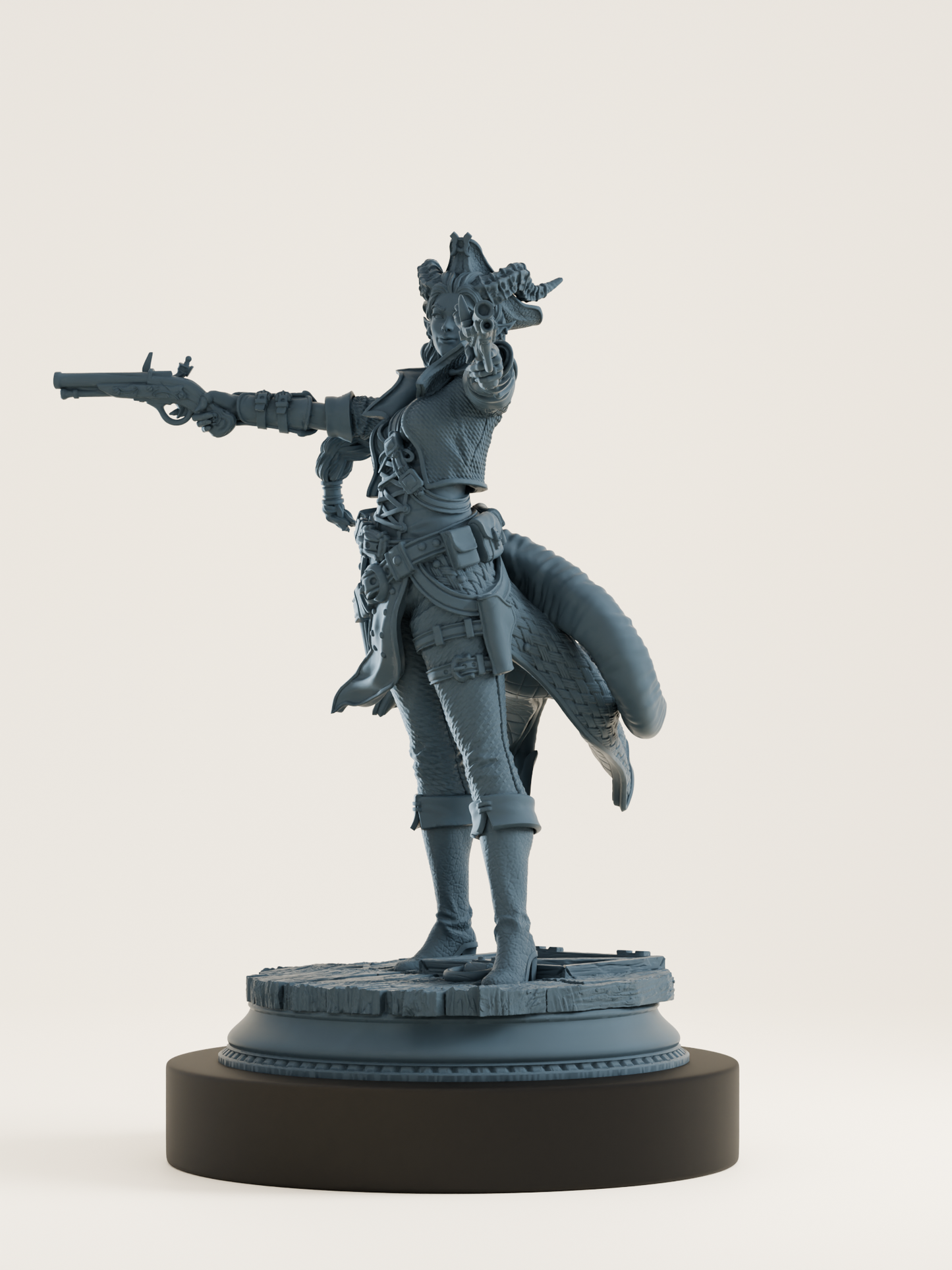 Nosemienne pistolera pirate