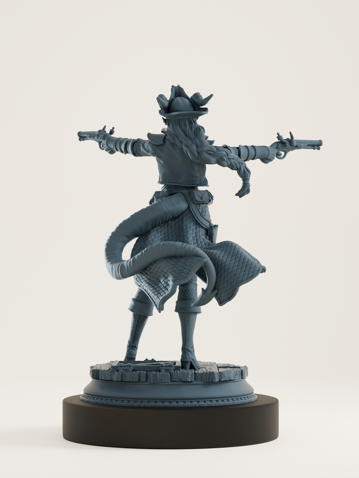Nosemienne pistolera pirate