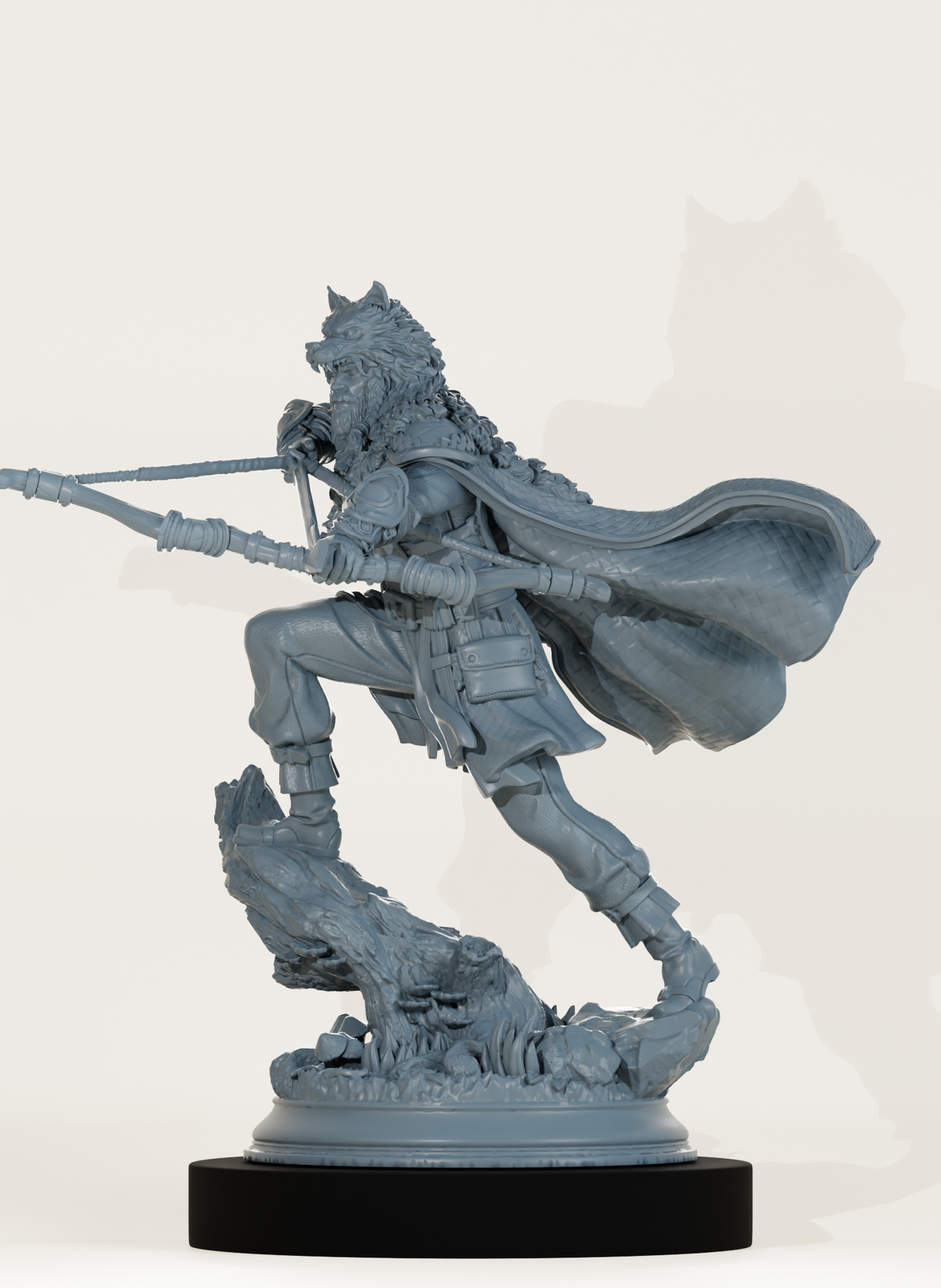 Humain chasseur rodeur