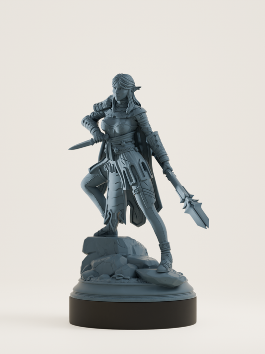elfe drow éclaireuse