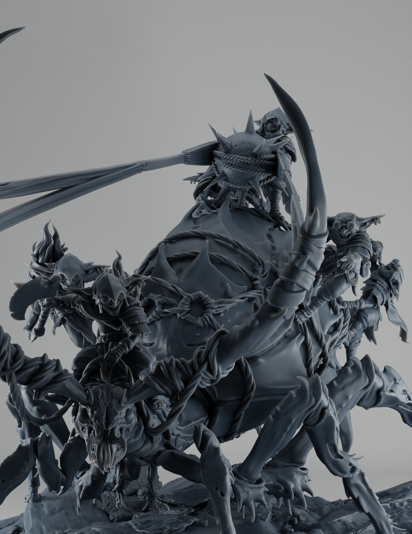 Goblins sur Insecte Géant, Catapulte de Siège