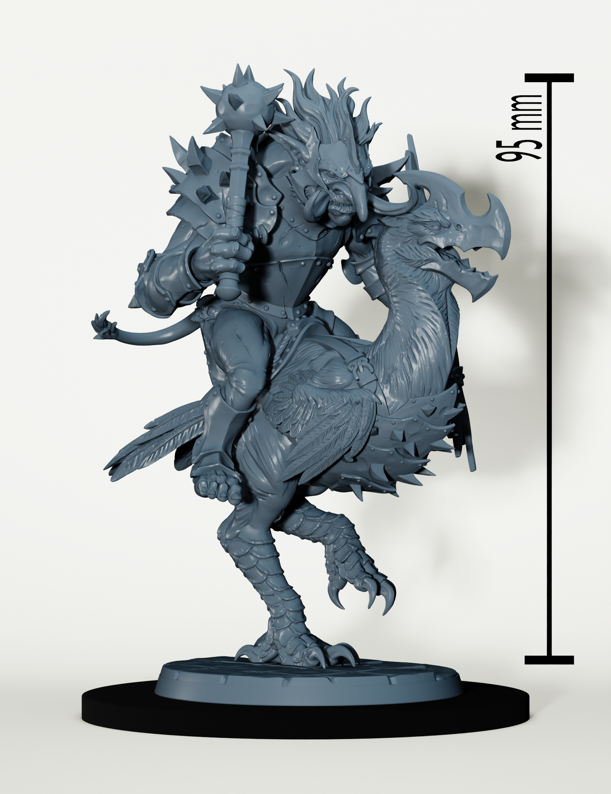 Set cavaliers trolls et oiseaux de terreur