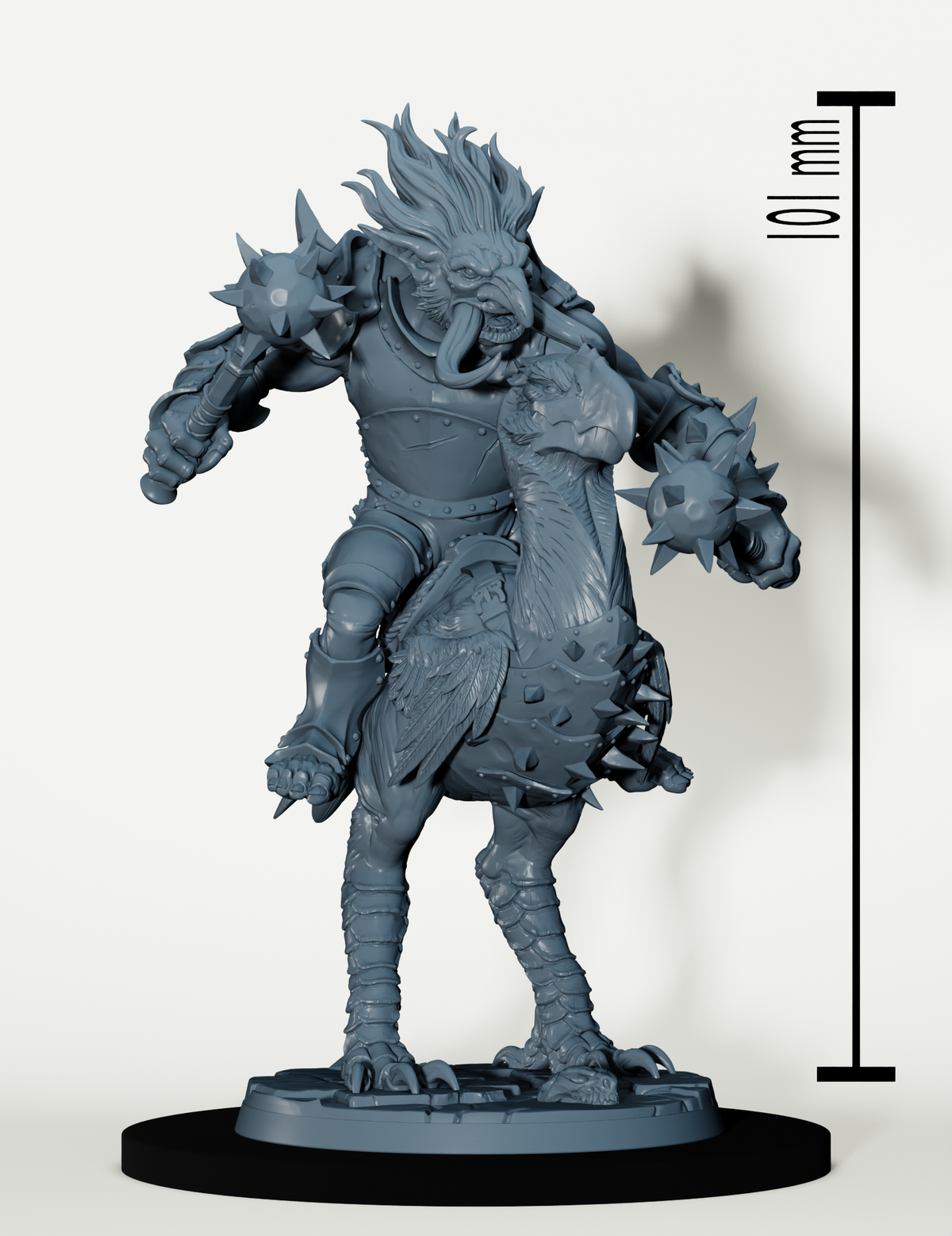 Set cavaliers trolls et oiseaux de terreur