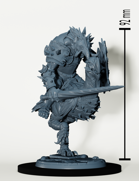 Set cavaliers trolls et oiseaux de terreur