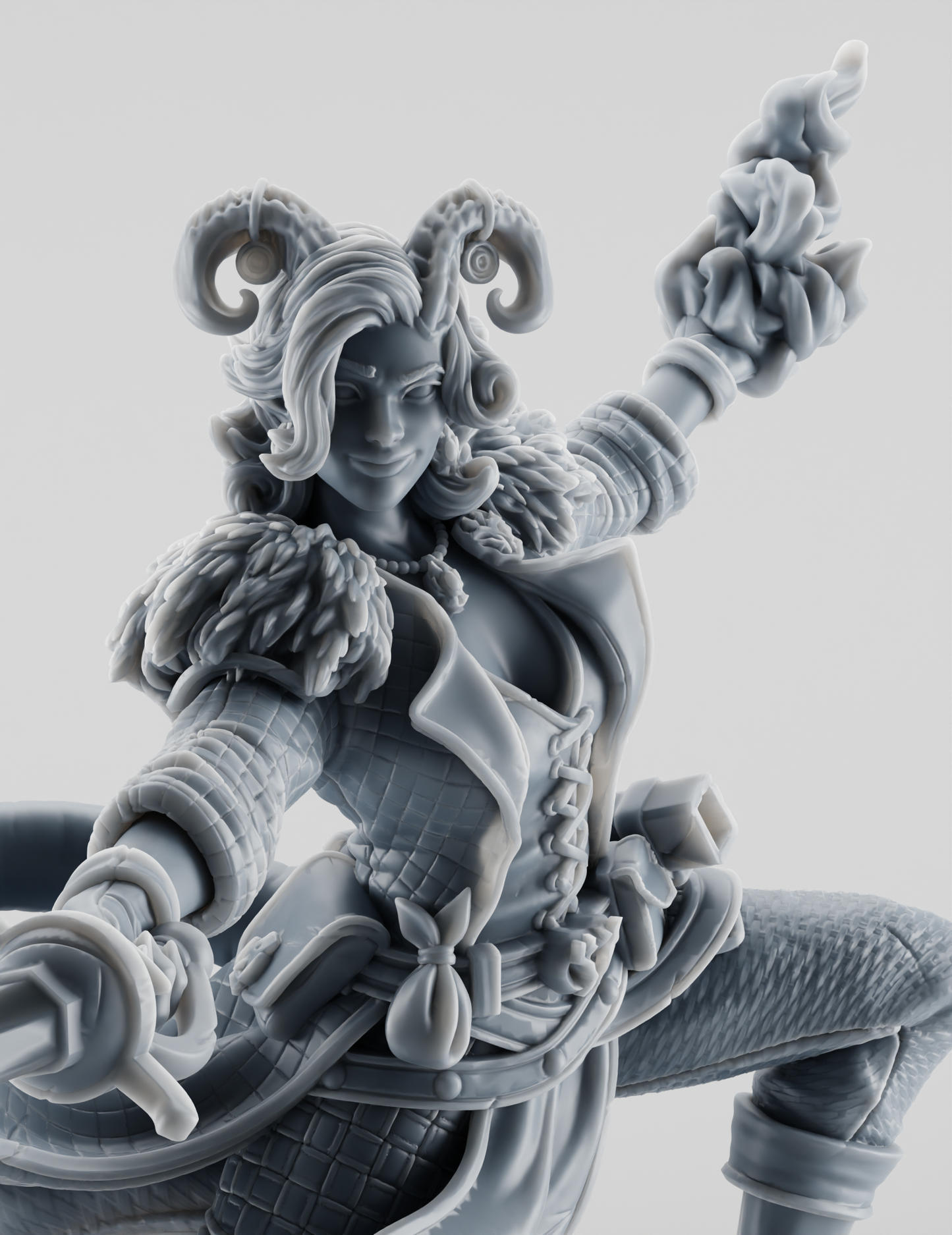 Tiefling Guerrière Épée