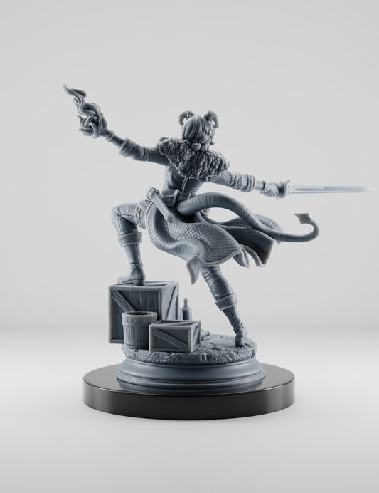 Tiefling Guerrière Épée