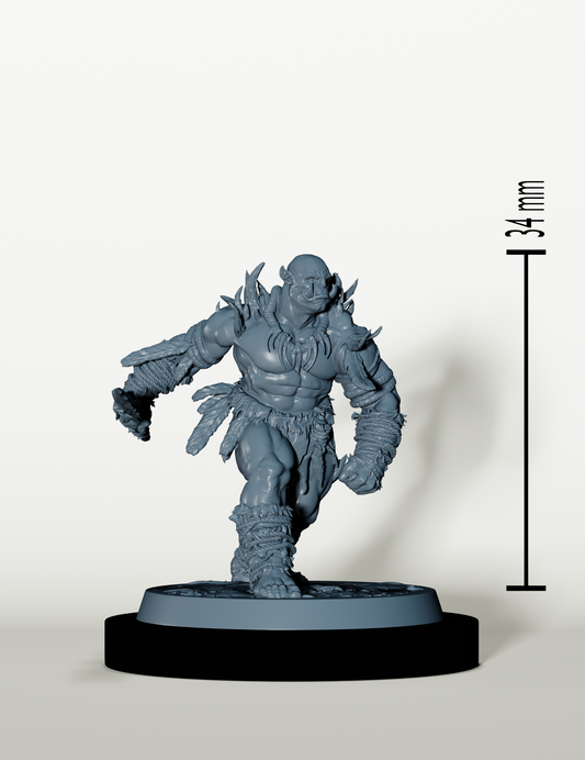 Set Guerriers Orcs Sauvage