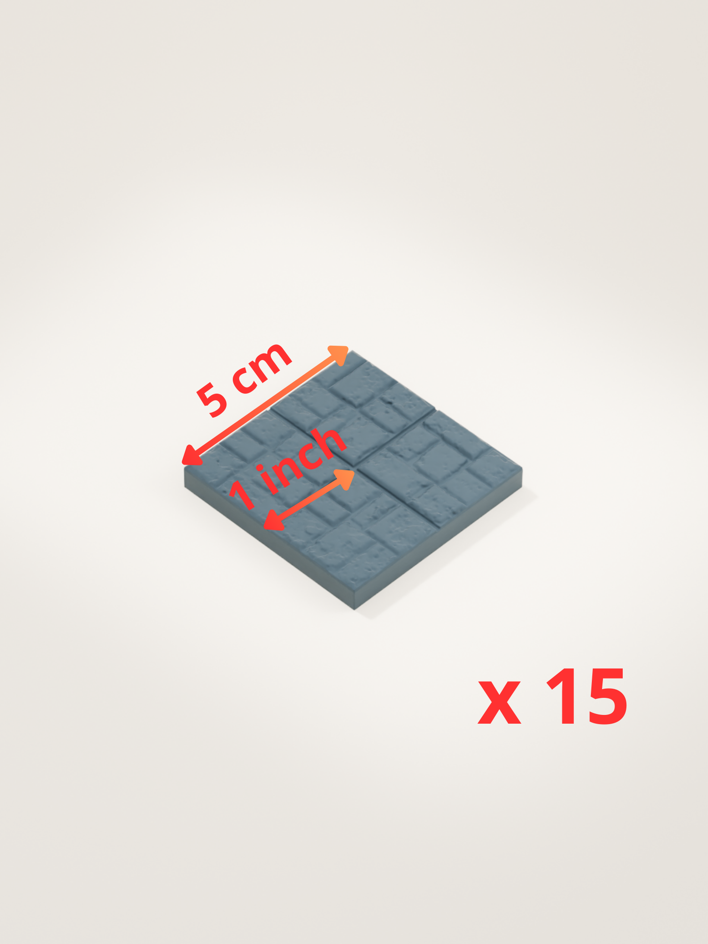 Pack Commandant des tuiles – Donjon modulaire 1 pouce