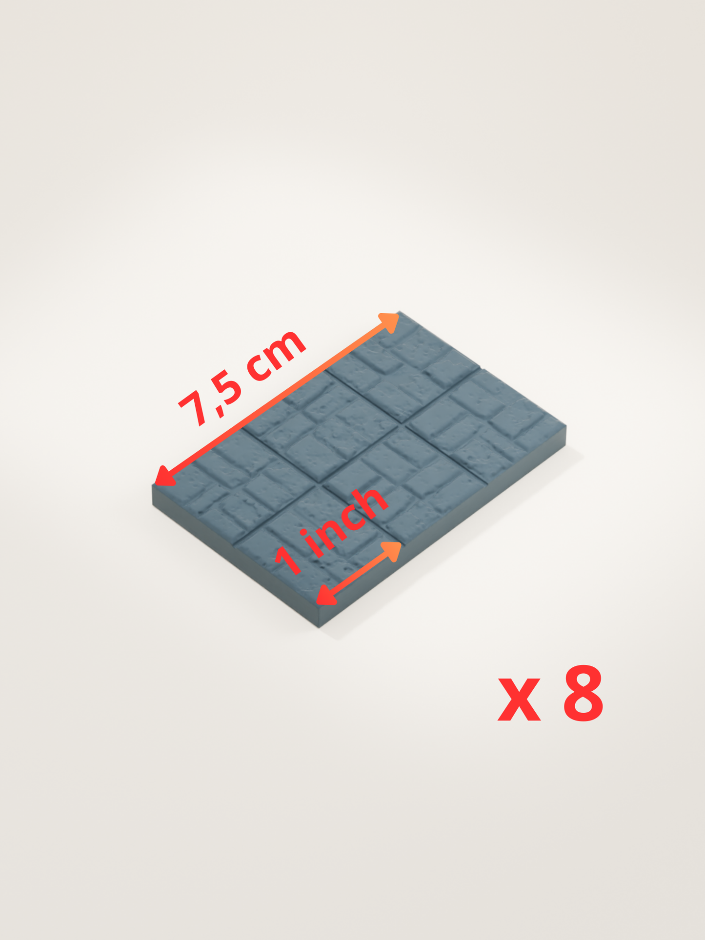 Pack Commandant des tuiles – Donjon modulaire 1 pouce