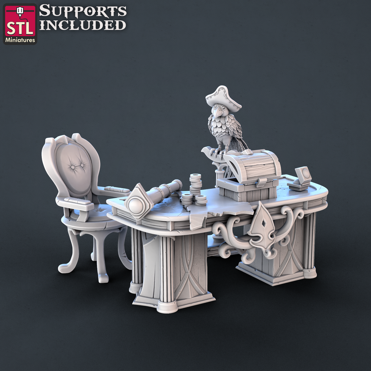 Set de pirate et décors