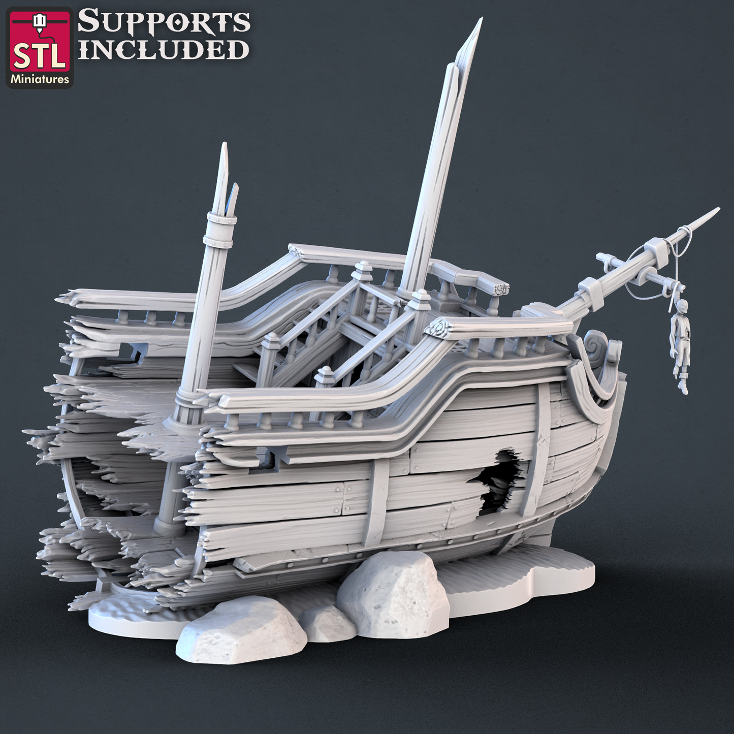 Set de pirate et décors