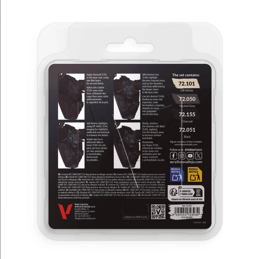 Game Color Set Noir