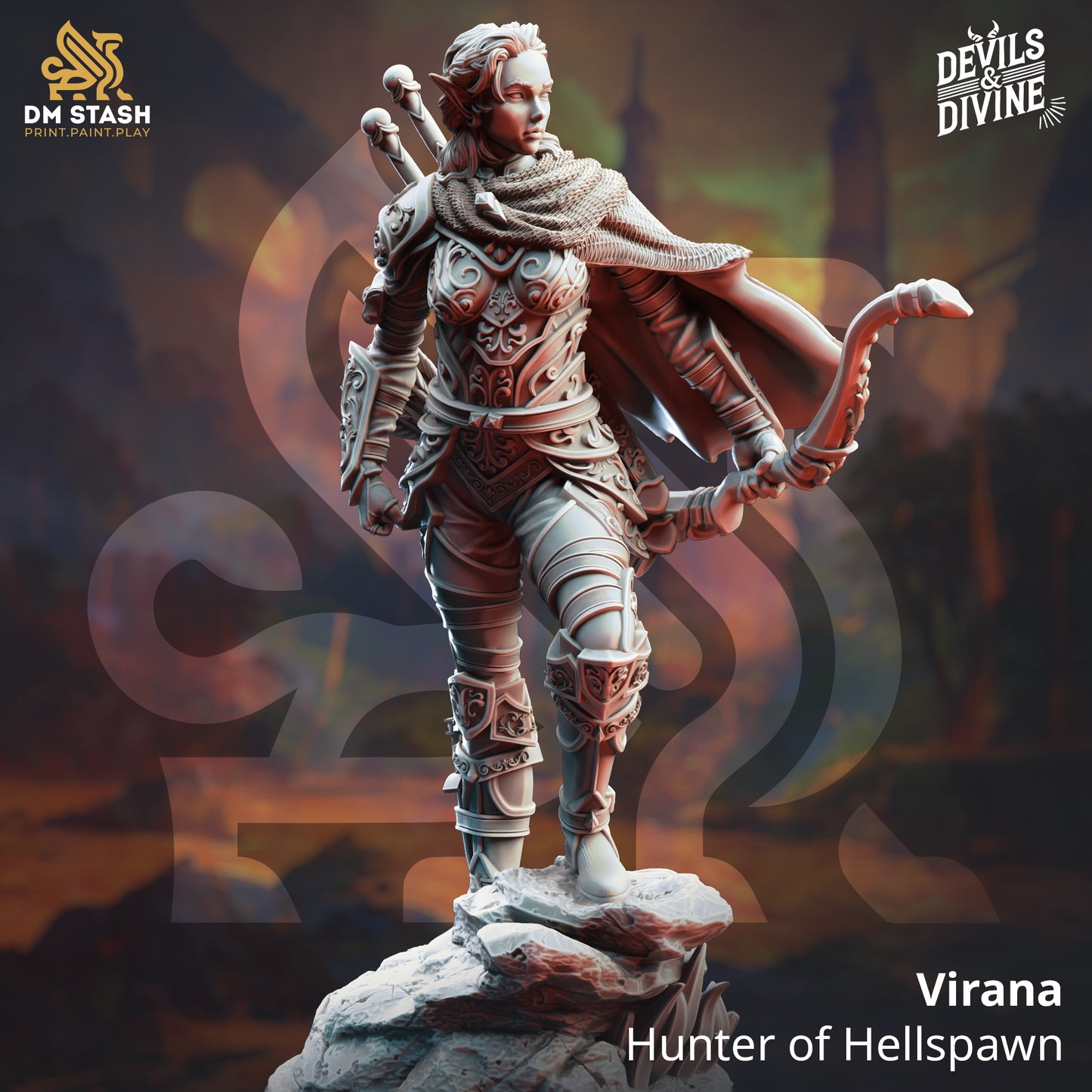 Virana Chasseuse de démons 32mm
