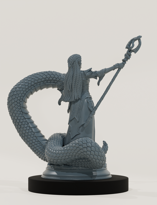 Ensorceleuse Elfe du Soleil (et son Serpent)