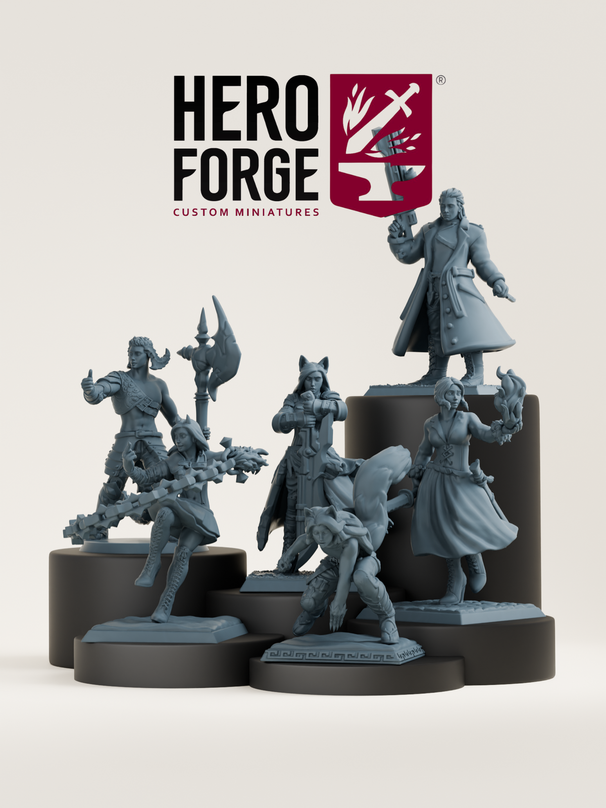 Figurine personnalisée Hero Forge