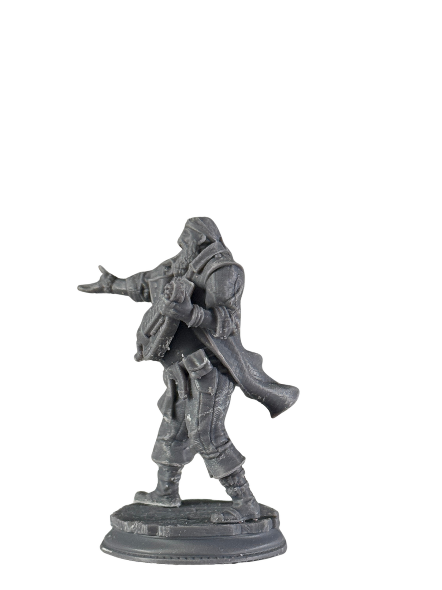 Humain pirate barde - imprimé 32mm