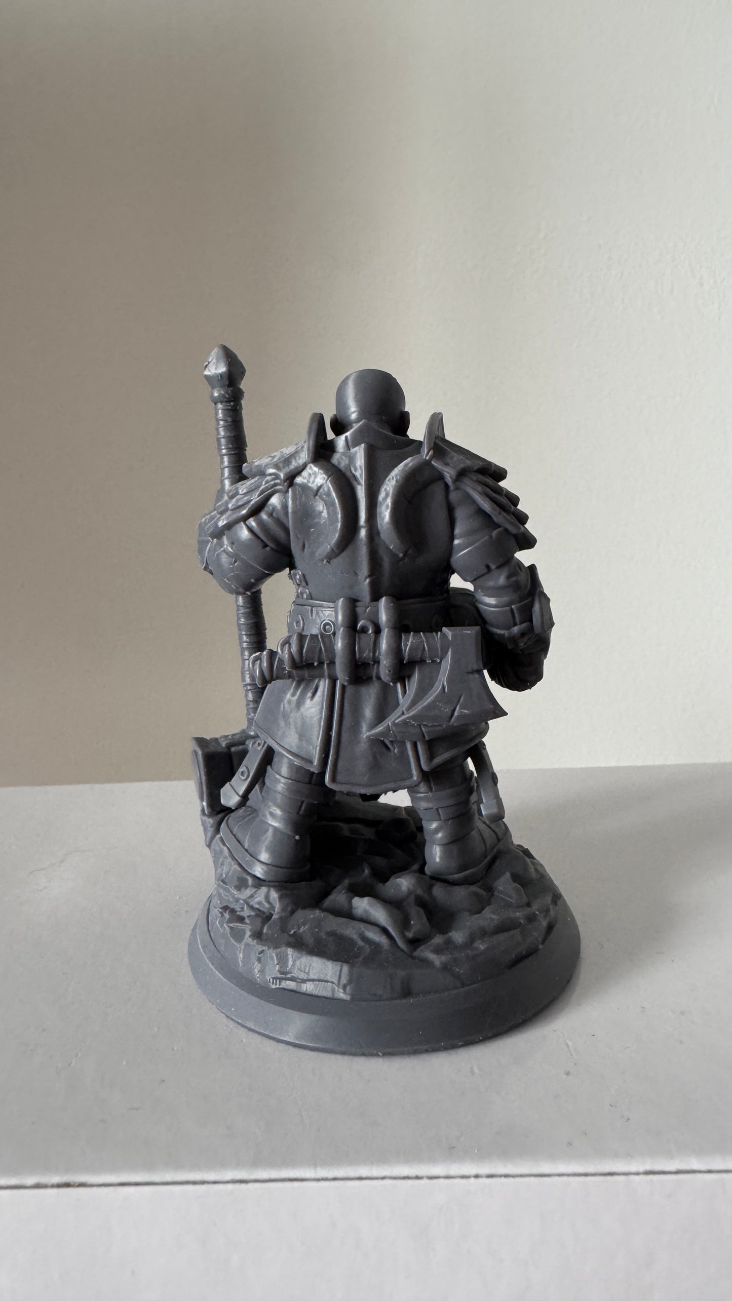 Guerrier Nain 75mm déjà monté