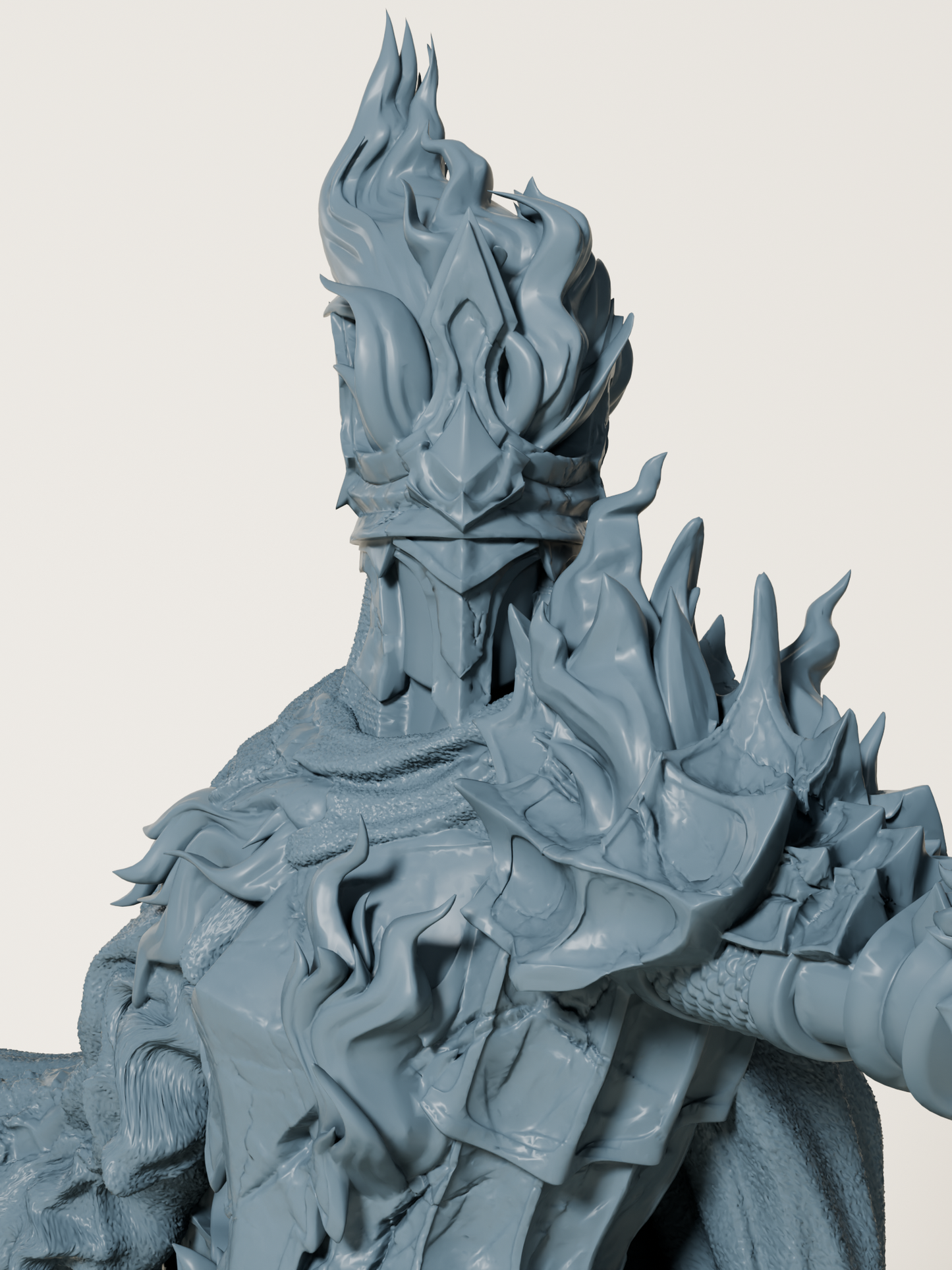 Chevalier en flamme