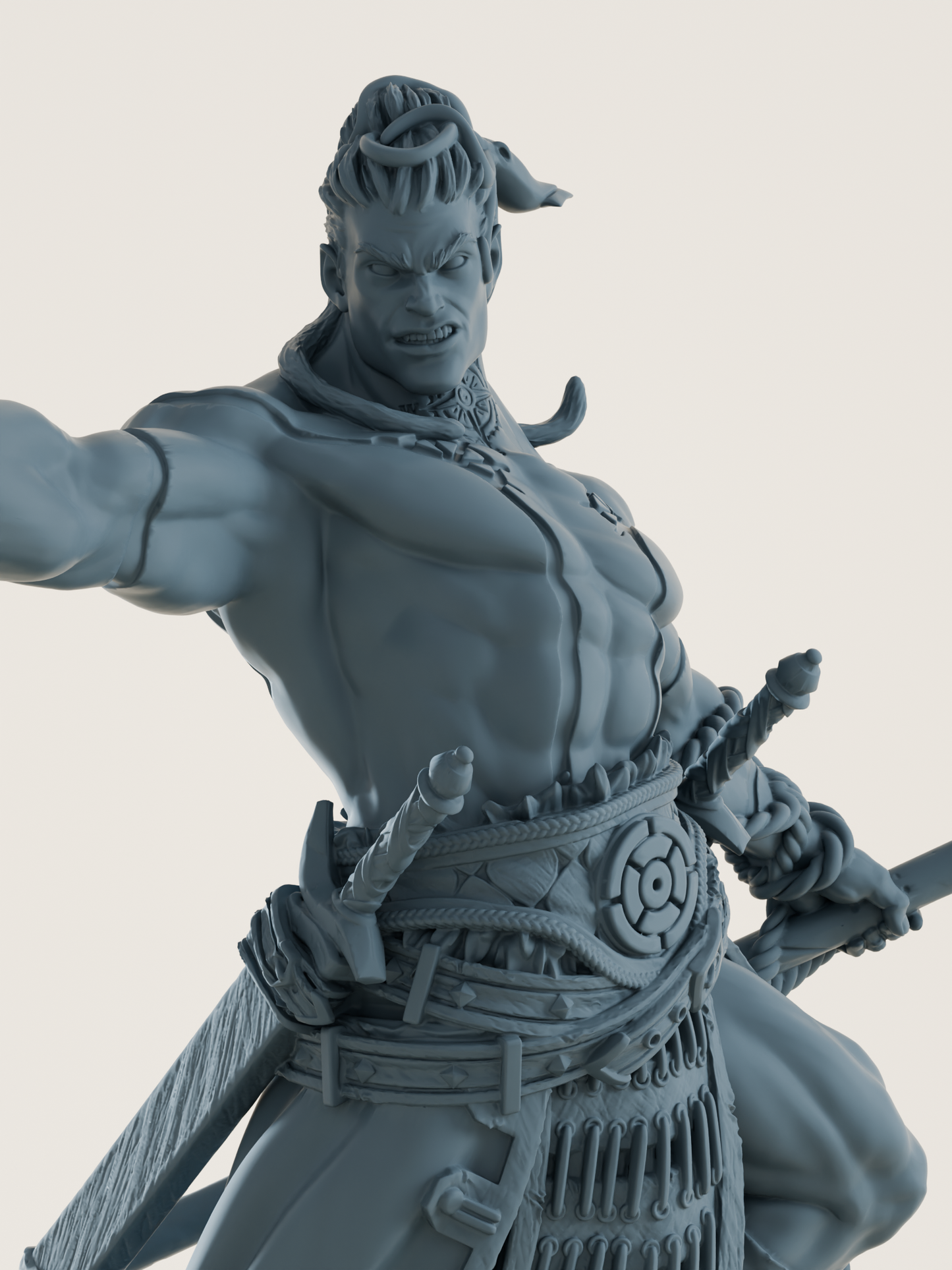 Humanoïde colossal harponneur