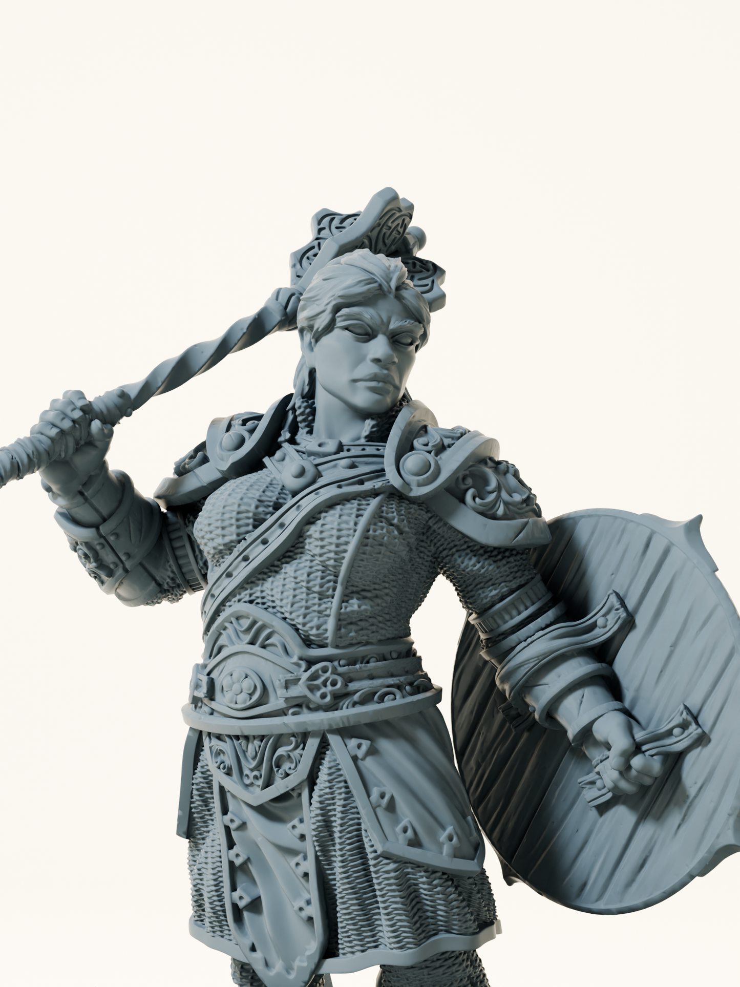 Prêtresse de combat naine