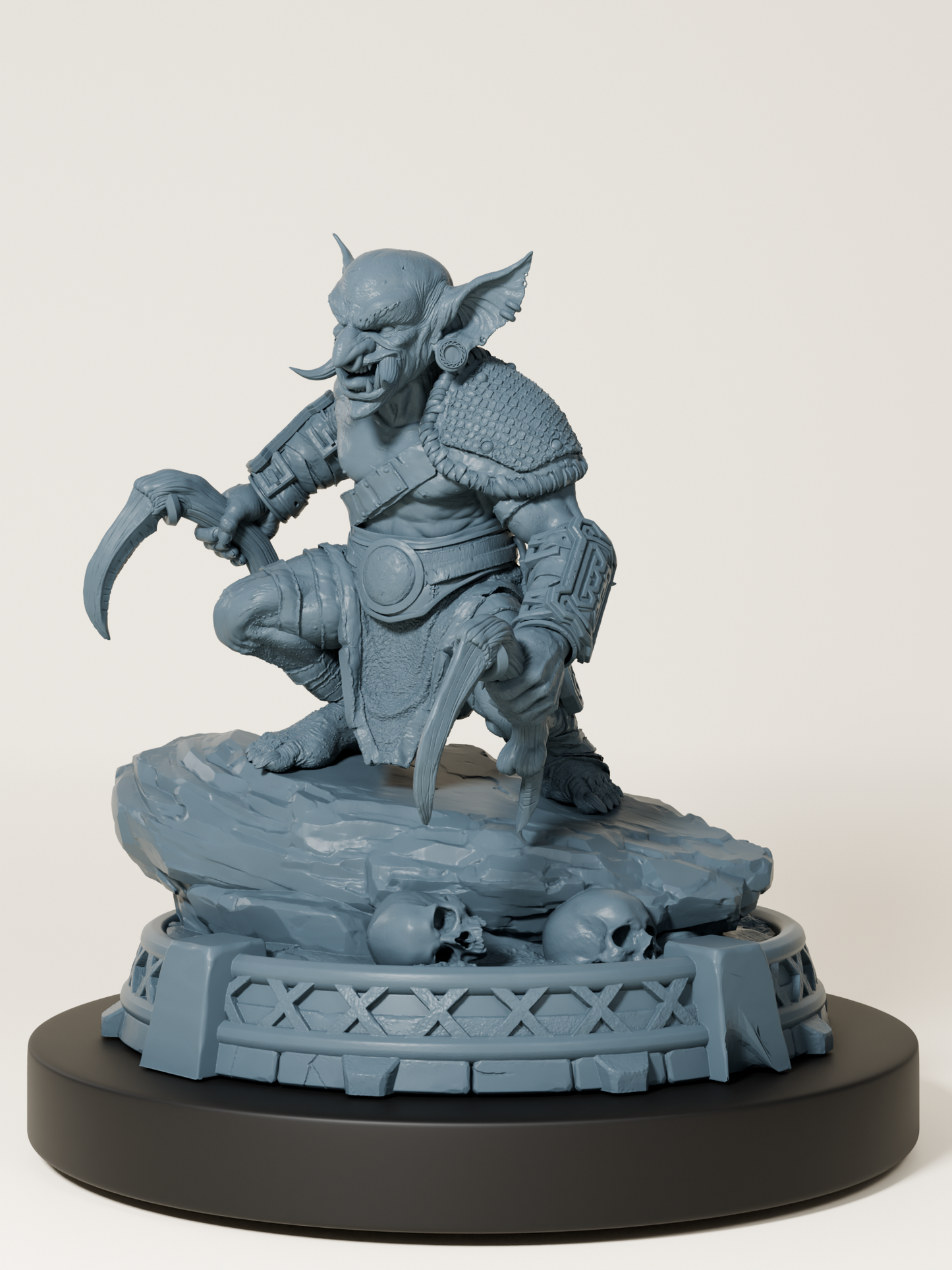 Set gobelins branche d'os