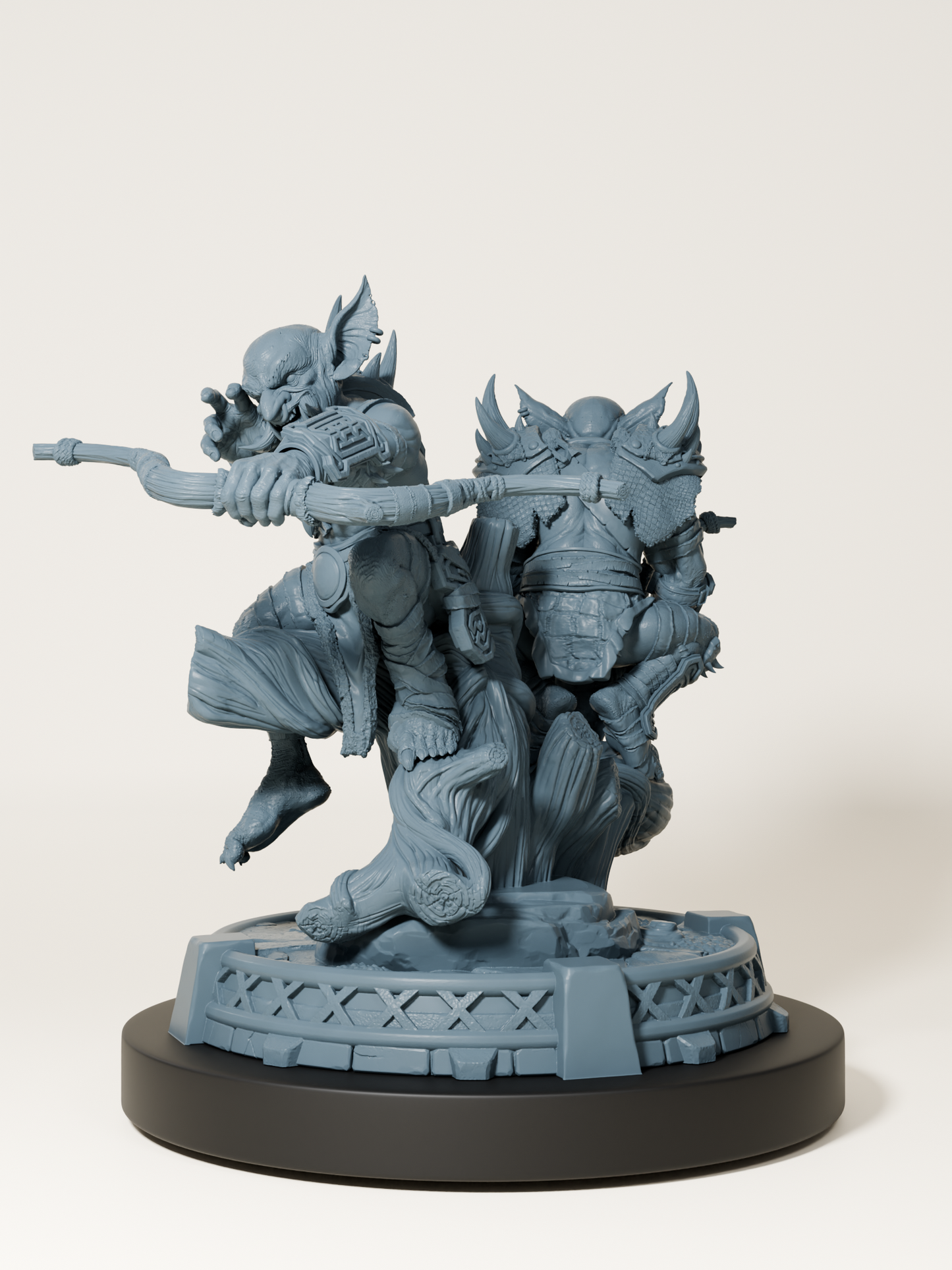 Set gobelins branche d'os