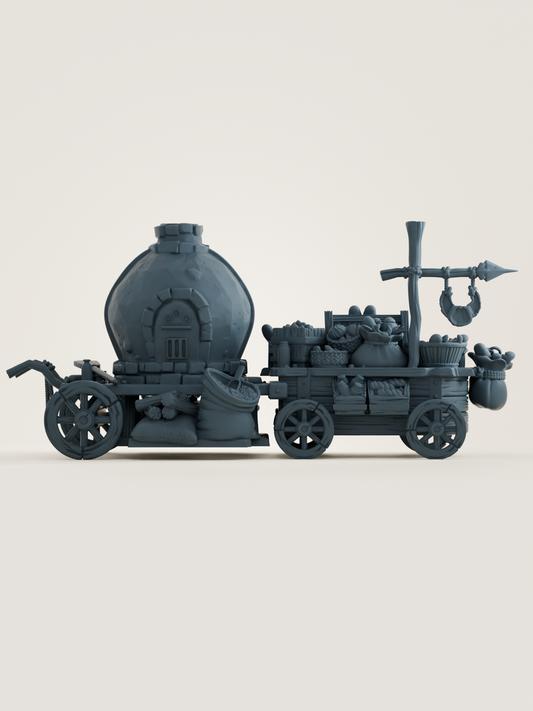 Stand de Boulangerie mobile